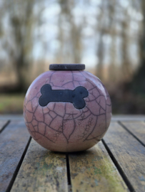 roze urntje kluifje / botje (450ml)