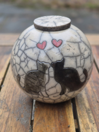 Duo kattenurn (450ml)