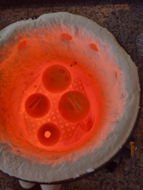 Raku gestookt