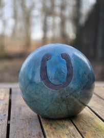 Paardenurn Hoefijzer - turkoois (0.8 L)