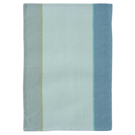 Theedoek Matteo Groen - Blauw 45 x 65