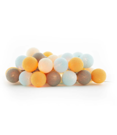 Cotton Ball Lights Regular Lichtslinger Oranje - Beach  20