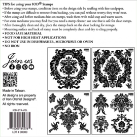 IOD stempels Velveteen (4 mini sheets)