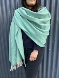 Spearmint Herringbone Wrap