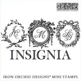 IOD stempels Insignia (4 mini sheets)
