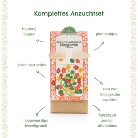 Mini tuin - Oost-Indische kers (biologisch)