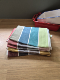 Theedoek Marche Deepseagreen