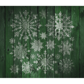 IOD stempels Vintage Snowflakes