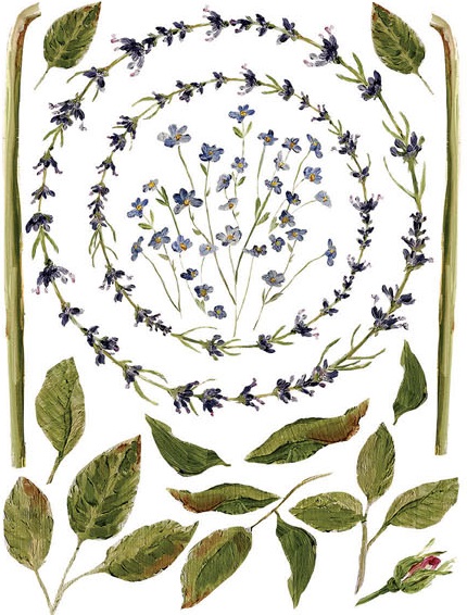 IOD Transfer Painterly Florals pagina 4