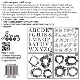 IOD stempels Insignia (4 mini sheets)