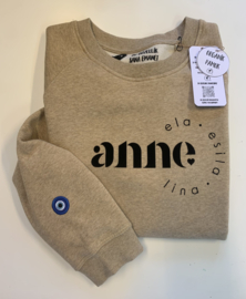 Crew Neck Beige