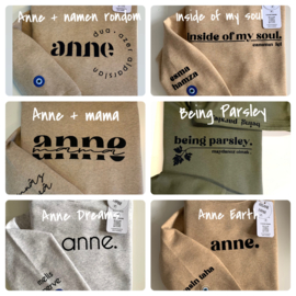 Sweat Jurk Beige