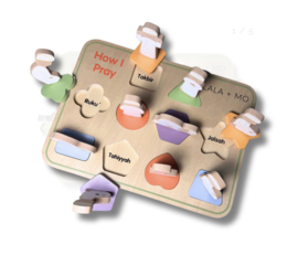Prayer Steps Puzzle - Namaz nasıl kılınır?