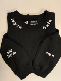 Crew Neck Zwart