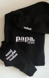 Heren Hoodie Zwart
