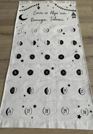 Ramadan Kalender wit