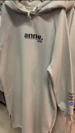Sweat Jurk Beige