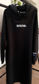 Sweat Jurk Zwart