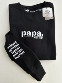 Heren Crew Neck zwart