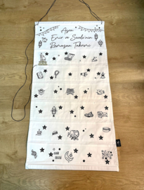 Ramadan Kalender wit