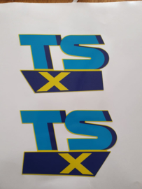 stickerset suzuki tsx50 geel