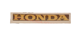 kont sticker honda mb zwart