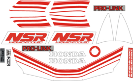 complete stickerset honda nsr eerste type