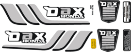 Set stickers Honda DAX ST CT Old school Zwart/GRIJS