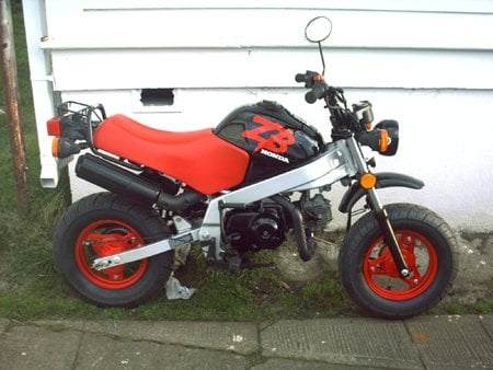 honda zb stickerset zwart
