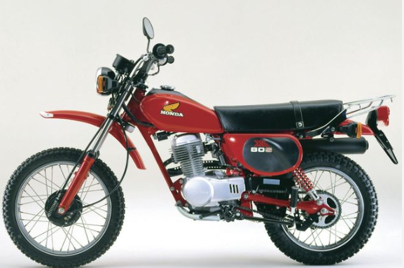 honda xl50 s zij kap stickers