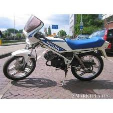 stickerset honda mb wit blauw