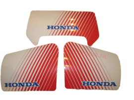 kap sticker honda wit rood