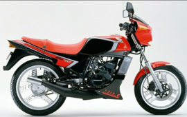 stickerset honda mbx 125 f (RED/BLACK VERSION) mbx125