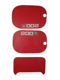 mtx 200 kappenset sticker rood