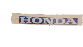 kont sticker honda mb blauw