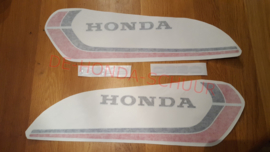 sticker set honda cb50 (blauw)