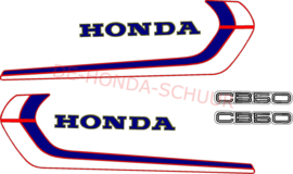 stickerset honda cb50 (oranje)