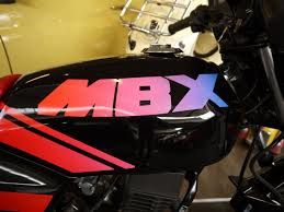 honda mbx regenboog tank sticker set (opnieuw geproduceerd gelijk aan origineel) )