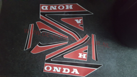 stickerset honda mb wit rood