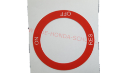 benzinekraan sticker honda nsr 50 eerste type