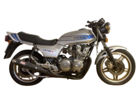 honda cb750f zilver grijs