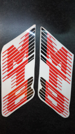 honda mt8 sticker