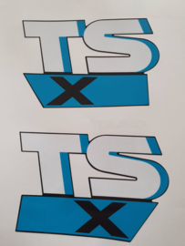 stickerset suzuki tsx50 zwart