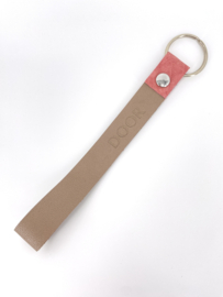 Sleutelhanger Soft taupe