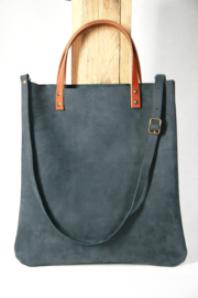 City Shopper korte hengels en schouderband Blauw