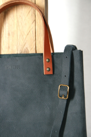 City Shopper korte hengels en schouderband Blauw