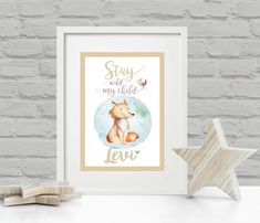Levi stay wild kamer poster.
