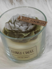 Flower candle
