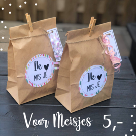 Giftbag ik mis je kinderen