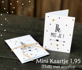 kaartjes ik mis je